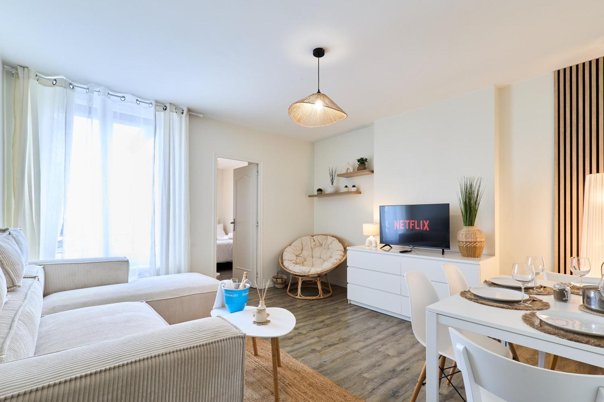 Le Petillant, Gare Centre-Ville, Netflix, Wifi Reims Buitenkant foto